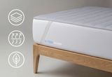 Наматрацник на гумці по кутах Melange Cotton U-TEK 80x190 11003-7 фото